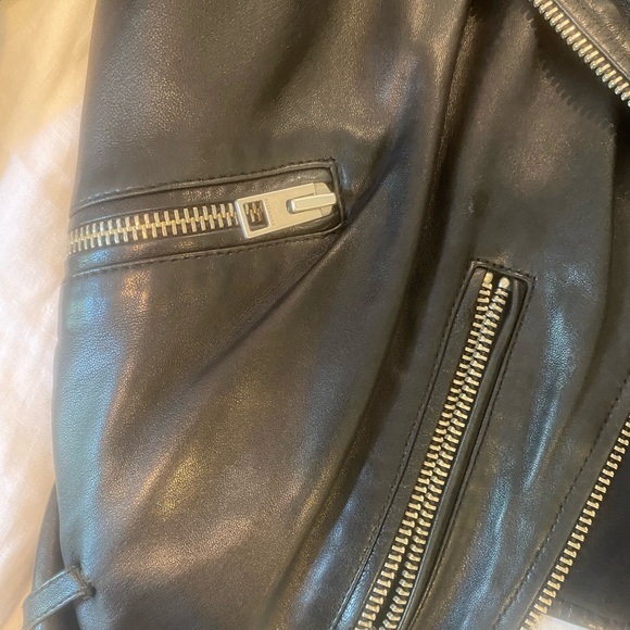 ALLSAINTS leather biker jacket - Picture 7 of 9